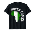 Nigerian Soccer Flag T-Shirt - Streetwear Style Unisex - T-Shirt, Sweatshirt, Hoodie