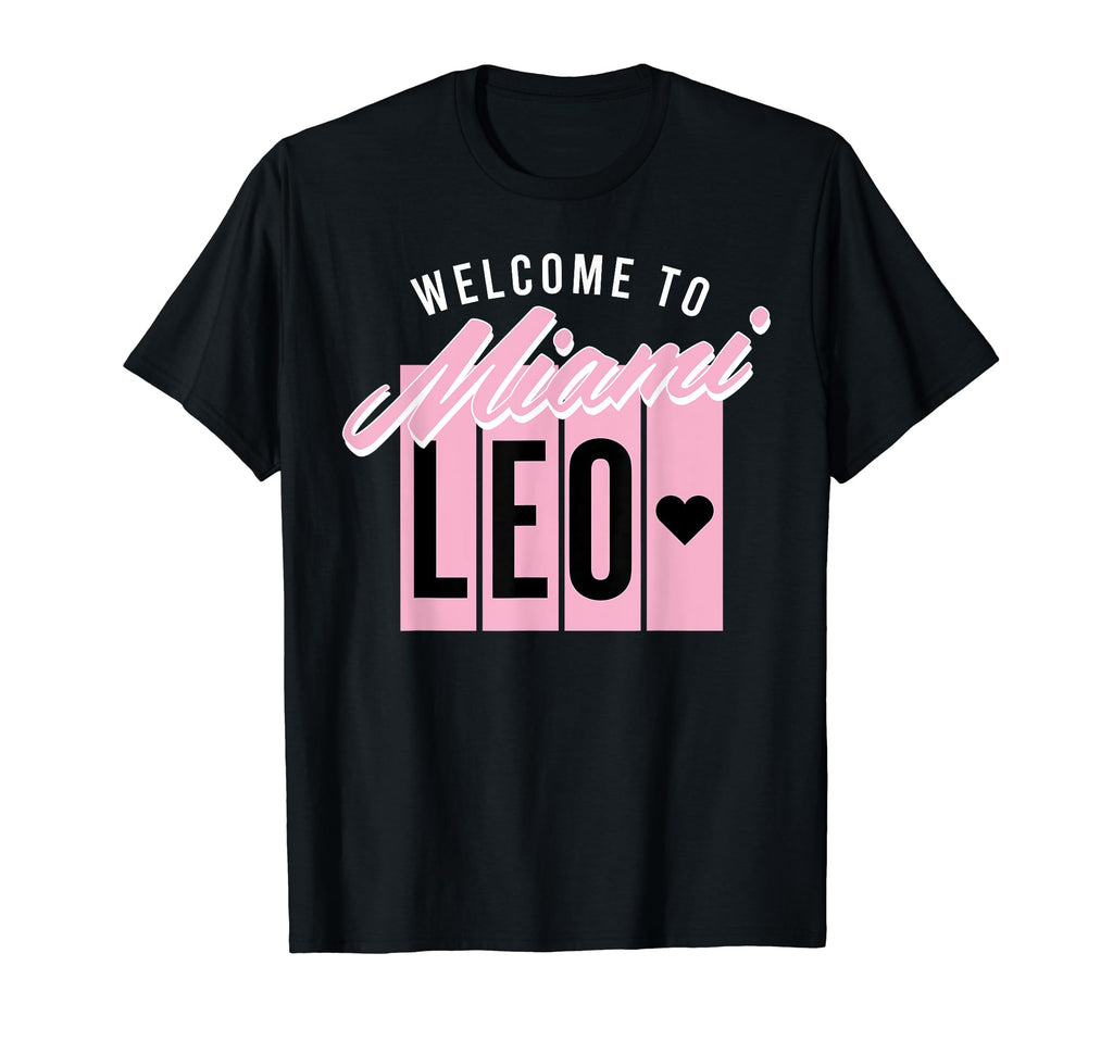 Miami Leo Soccer Fans Related T-Shirt - Casual Everyday Wear Men Women - T-Shirt, Sweatshirt, Hoodie