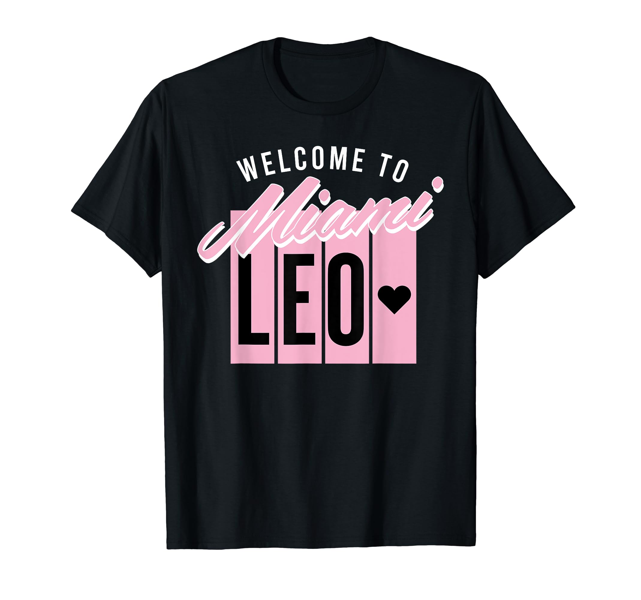Miami Leo Soccer Fans Related T-Shirt - Casual Everyday Wear Men Women - T-Shirt, Sweatshirt, Hoodie