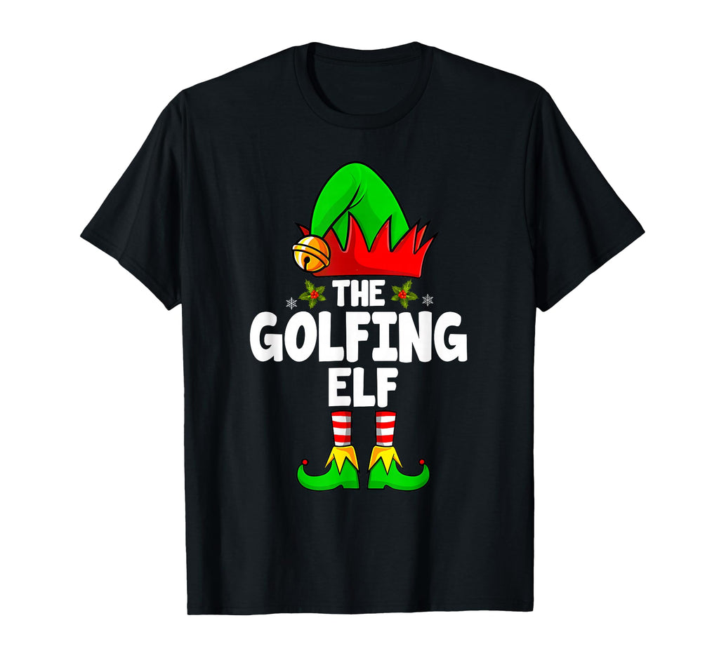 Golfing Elf Family Matching Group Golf T-Shirt - Trendy Graphic Men Women - T-Shirt, Sweatshirt, Hoodie