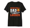 Fathers Day Basketball Dad Game Day T-Shirt - Aesthetic Graphic for Adults - T-Shirt, Sweatshirt, Hoodie