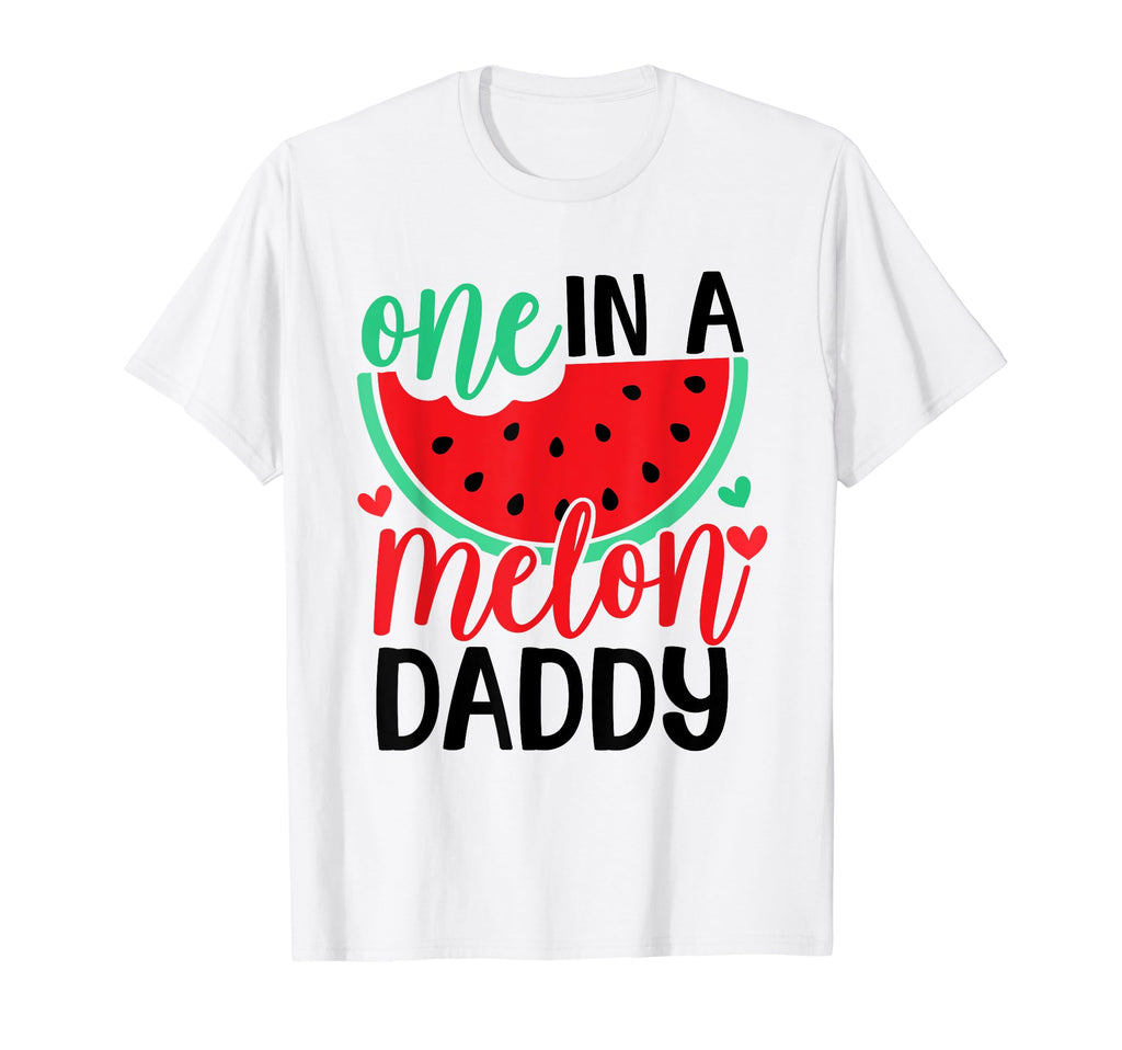 One Melon Daddy Watermelon Birthday T-Shirt - Aesthetic Graphic Unisex - T-Shirt, Sweatshirt, Hoodie