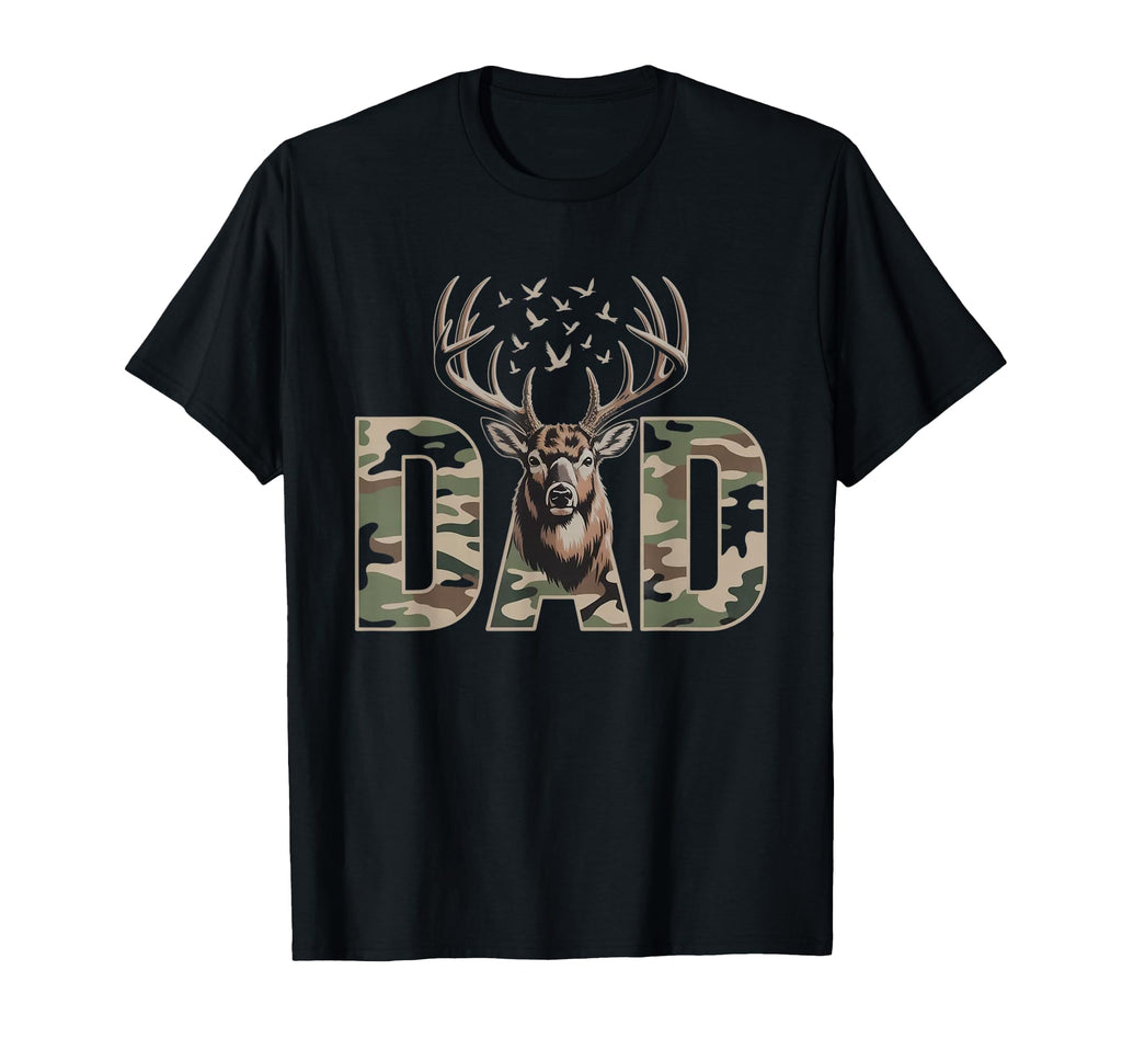 Dad Deer Hunting Camo Father Hunters T-Shirt - Streetwear Style Unisex - T-Shirt, Sweatshirt, Hoodie