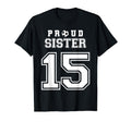 Number 15 Custom Proud Soccer Futbol T-Shirt - Aesthetic Graphic Unisex - T-Shirt, Sweatshirt, Hoodie