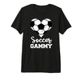 Soccer Gammy Funny Soccer Heart T-Shirt - Aesthetic Graphic Men Women - T-Shirt, Sweatshirt, Hoodie