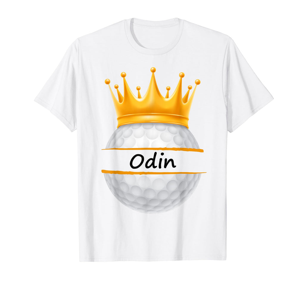 Novelty Golf Personalized Name Odin T-Shirt - Casual Everyday Wear Unisex - T-Shirt, Sweatshirt, Hoodie