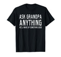 Ask Grandpa Anything Hell Make Up T-Shirt - Aesthetic Graphic for Adults - T-Shirt, Sweatshirt, Hoodie