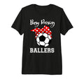 Busy Raising Ballers Funny Soccer Mom T-Shirt - Fun Novelty Design Unisex - T-Shirt, Sweatshirt, Hoodie
