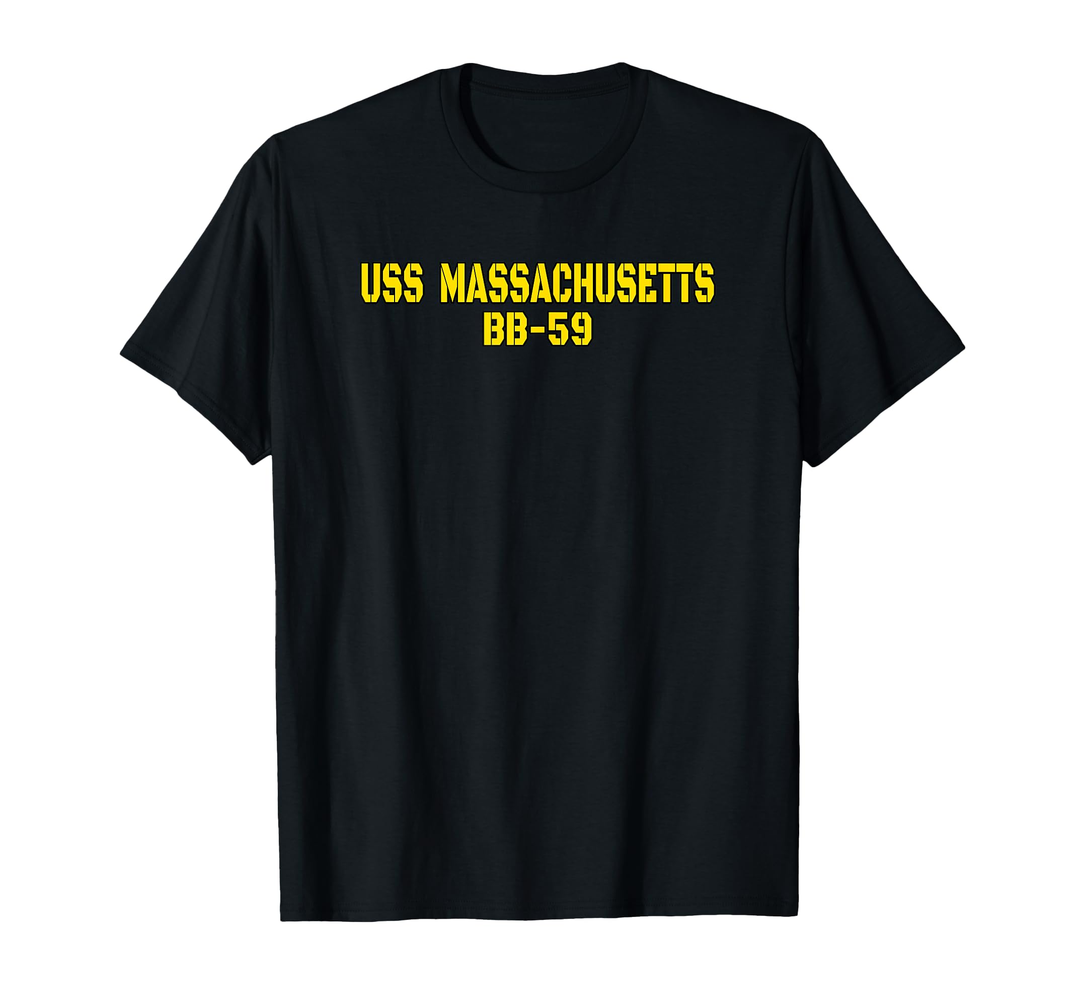 Massachusetts Bb 59 Battleship Veteran T-Shirt - Custom Art Print Unisex - T-Shirt, Sweatshirt, Hoodie