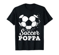 Soccer Poppa Soccer Player Matching Family T-Shirt - Graphic Print Unisex - T-Shirt, Sweatshirt, Hoodie