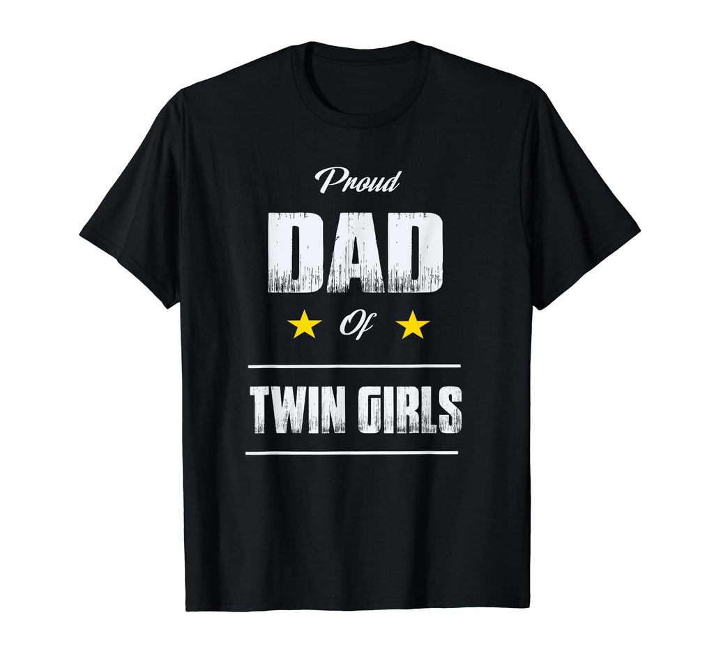 Proud Dad Twin Fathers Day Gift T-Shirt - Streetwear Style Men Women - T-Shirt, Sweatshirt, Hoodie