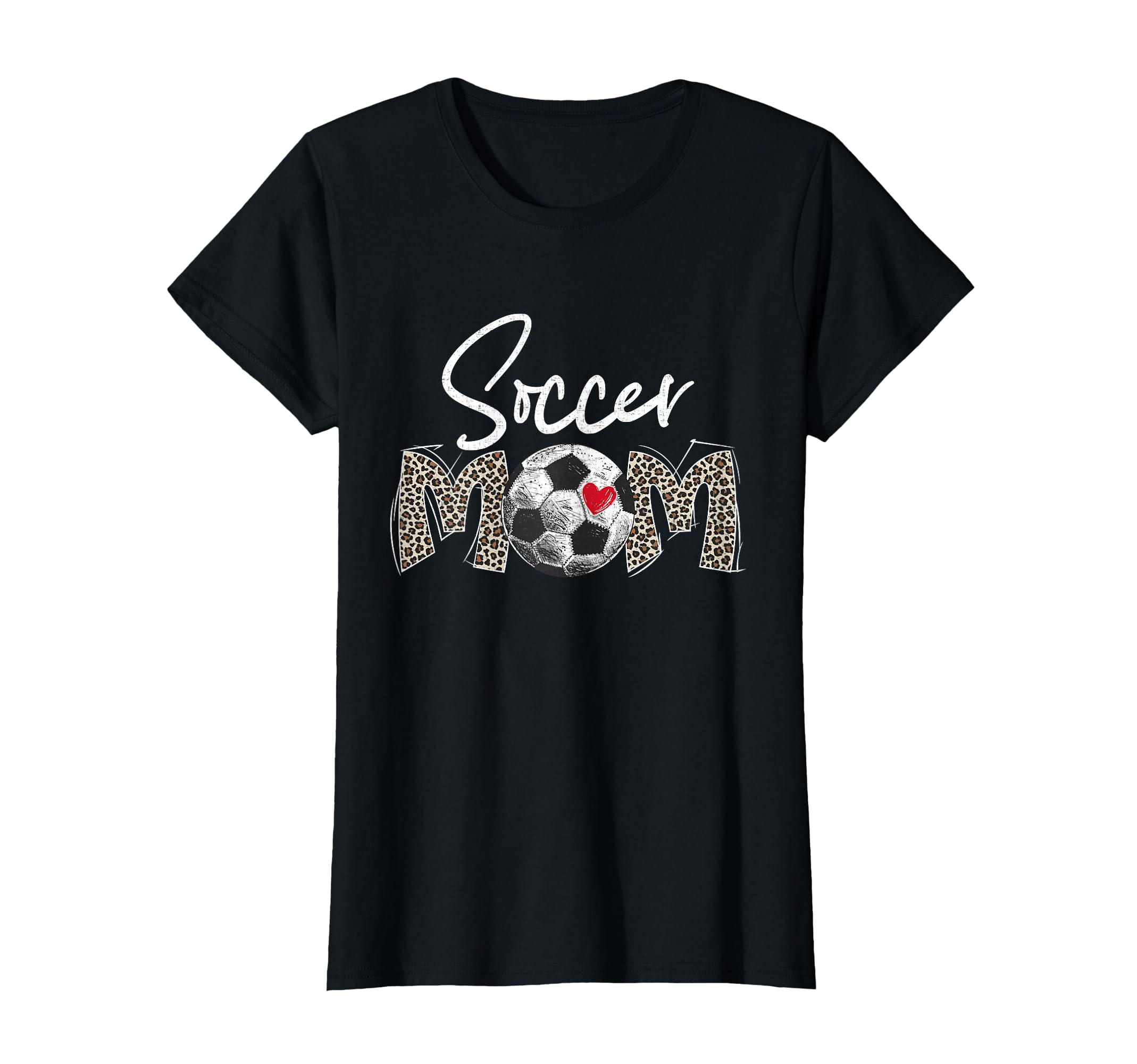 Funny Soccer Mom Leopard Gifts Mothers T-Shirt - Unique Graphic Men Women - T-Shirt, Sweatshirt, Hoodie