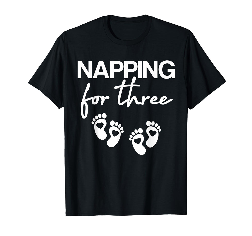 Napping Three Funny Twin Pregnancy Twins T-Shirt - Streetwear Style Unisex - T-Shirt, Sweatshirt, Hoodie