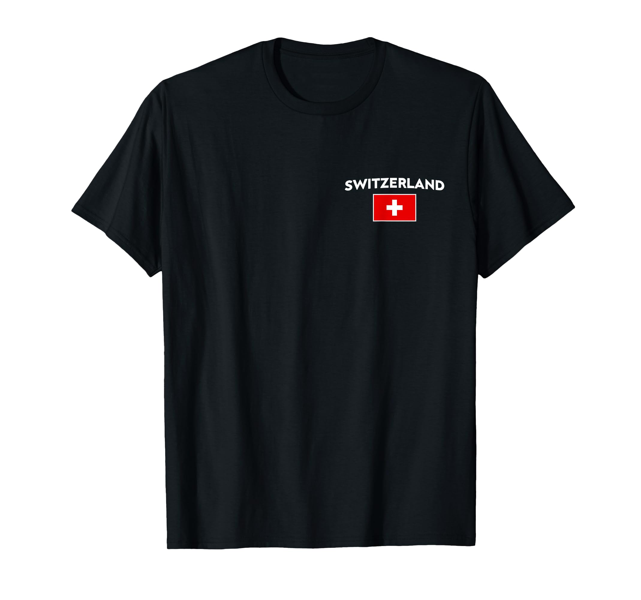 Switzerland Flag Suisse Swiss Schweiz T-Shirt - Fun Novelty Design Unisex - T-Shirt, Sweatshirt, Hoodie