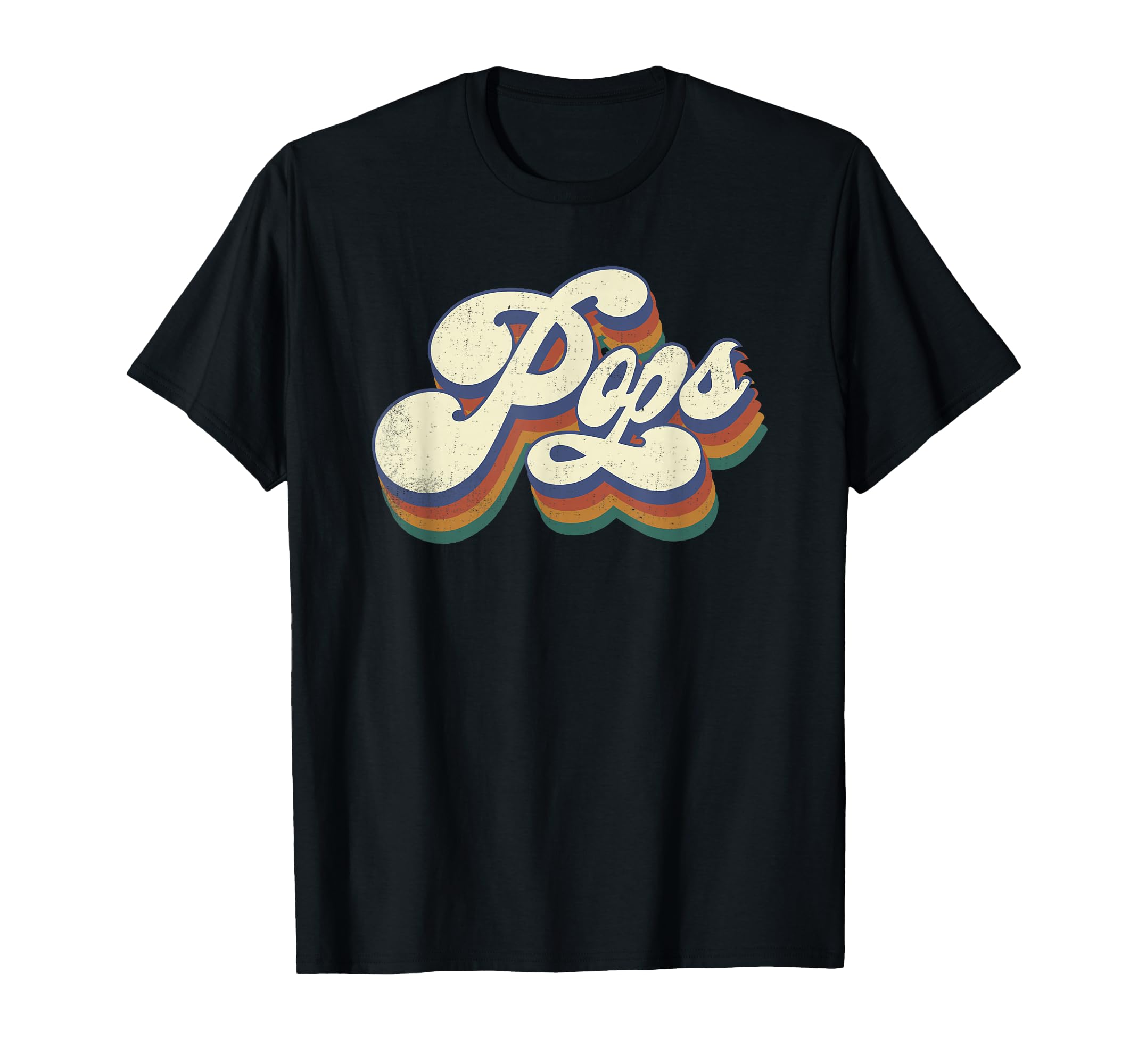 Pops Gifts Fathers Day Pops T-Shirt - Minimalist Print Unisex - T-Shirt, Sweatshirt, Hoodie