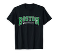 Boston Massachusetts Ma Sports T-Shirt - Trendy Graphic for Adults - T-Shirt, Sweatshirt, Hoodie