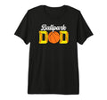 Mens Ballpark Dad Softball Basketball T-Shirt - Minimalist Print Unisex - T-Shirt, Sweatshirt, Hoodie