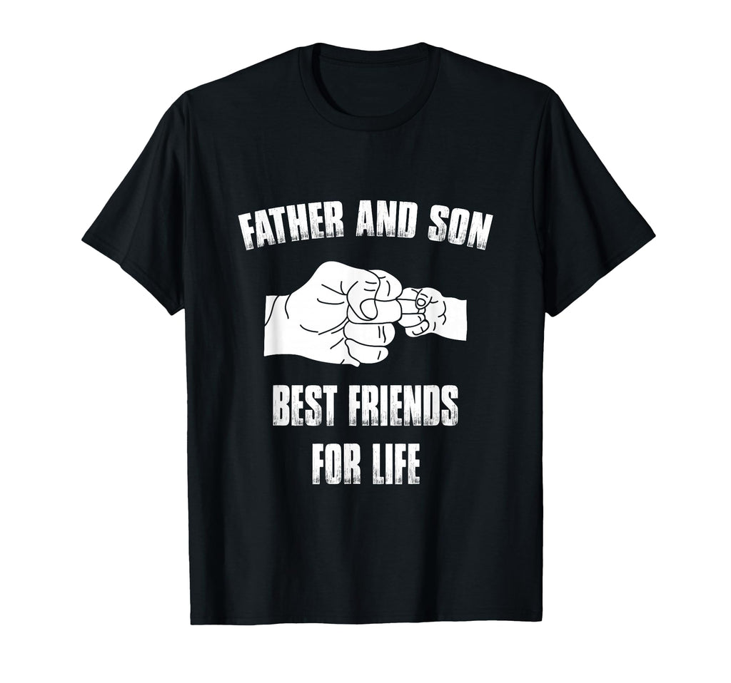 Father Son Best Friends Life Fist T-Shirt - Custom Art Print for Adults - T-Shirt, Sweatshirt, Hoodie