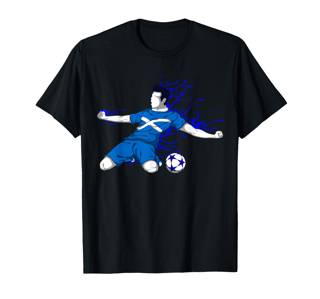 Scotland Soccer Fans Jersey T-Shirt - Casual Everyday Wear Men Women - T-Shirt, Sweatshirt, Hoodie