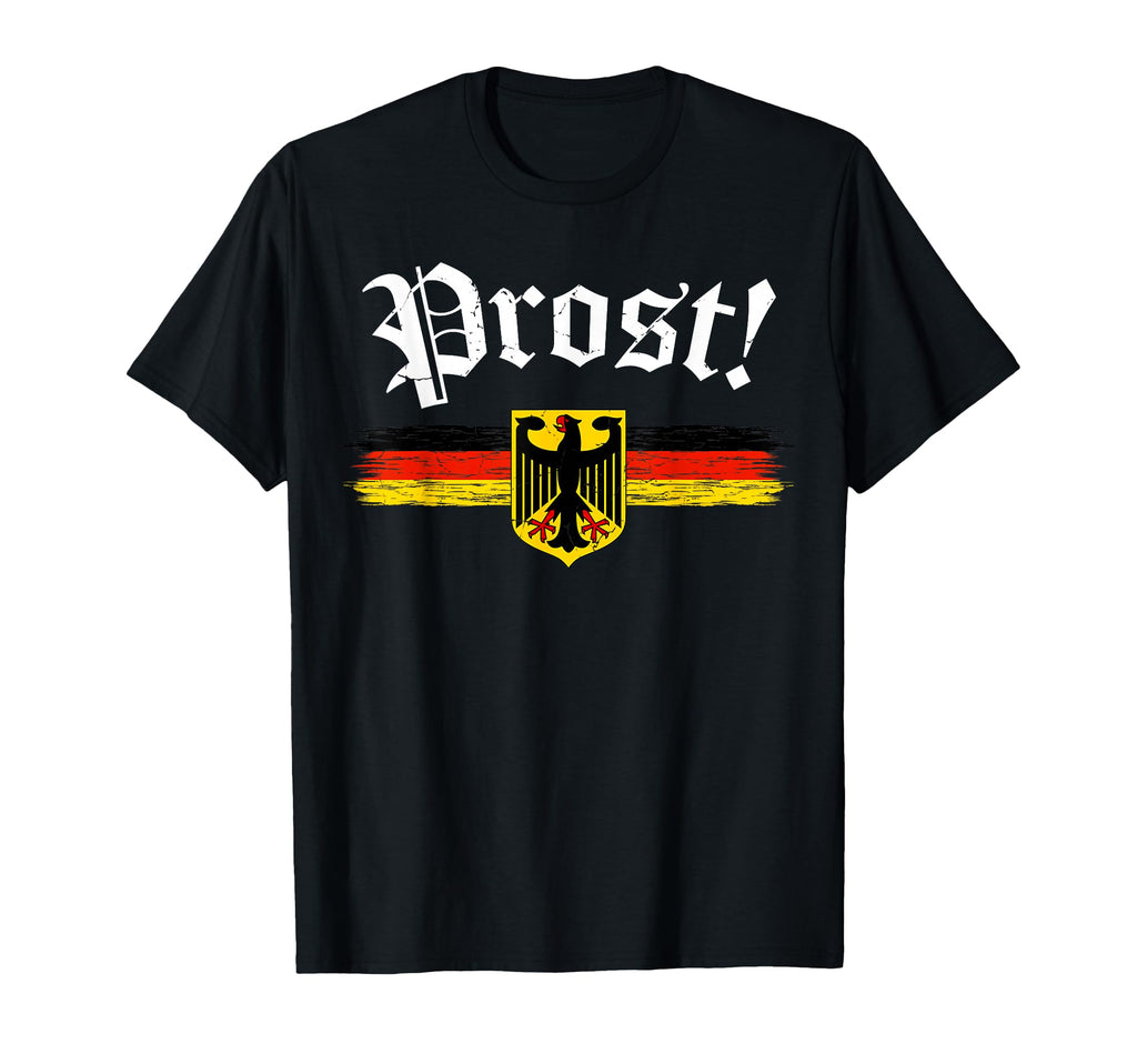 Oktoberfest German Flag Prost T-Shirt - Aesthetic Graphic Men Women - T-Shirt, Sweatshirt, Hoodie