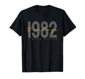 43 Years Old 1982 43Rd Birthday T-Shirt - Custom Art Print Men Women - T-Shirt, Sweatshirt, Hoodie