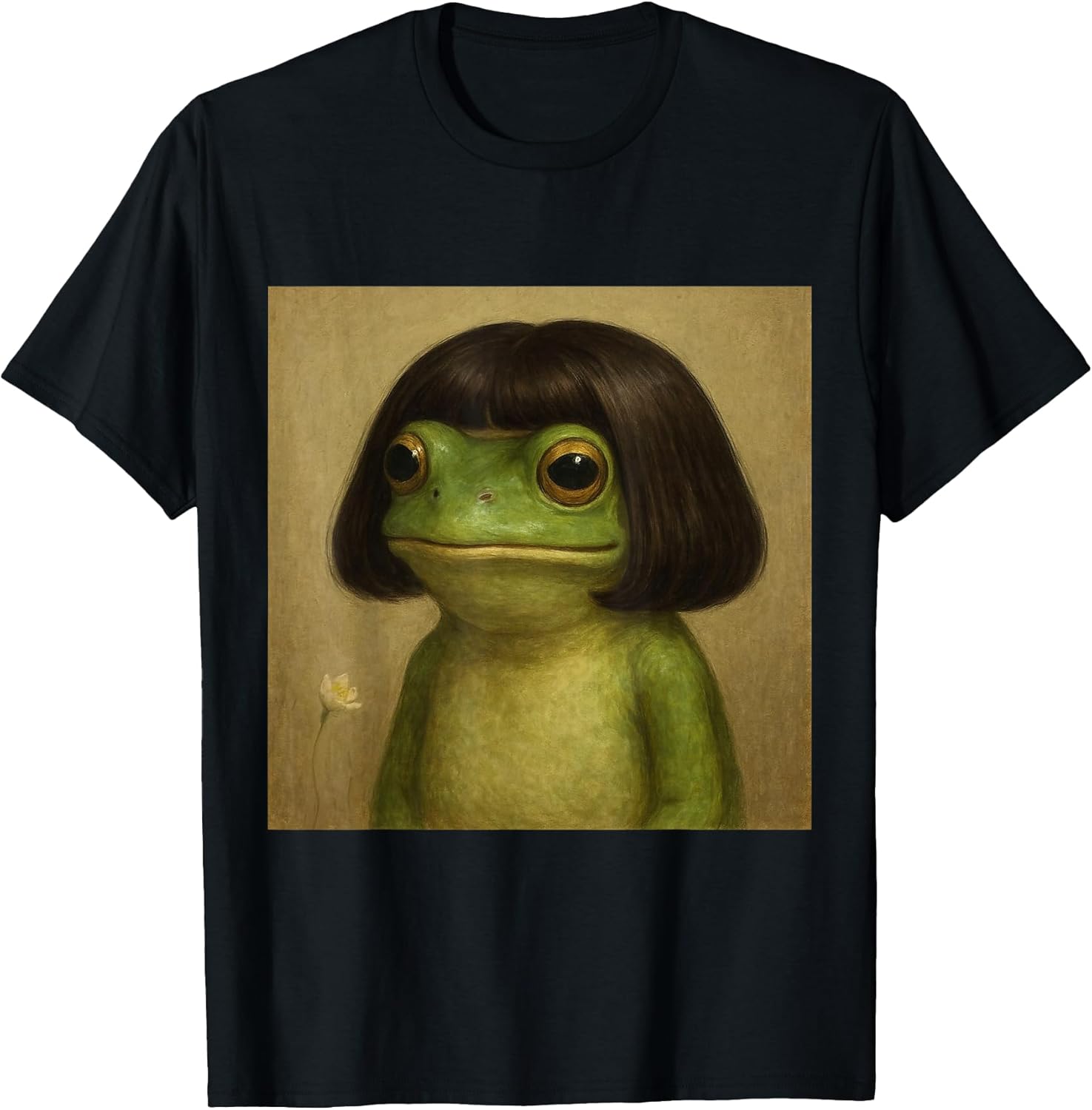 Funny Frog Bob Haircut Meme for Men Women - Adult & Kids T-Shirts, Sweatshirts & Hoodies apparel design preview 1