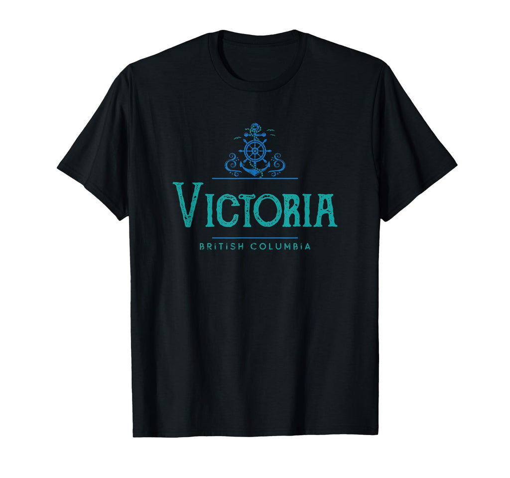 Victoria British Columbia Canada T-Shirt - Casual Everyday Wear Men Women - T-Shirt, Sweatshirt, Hoodie