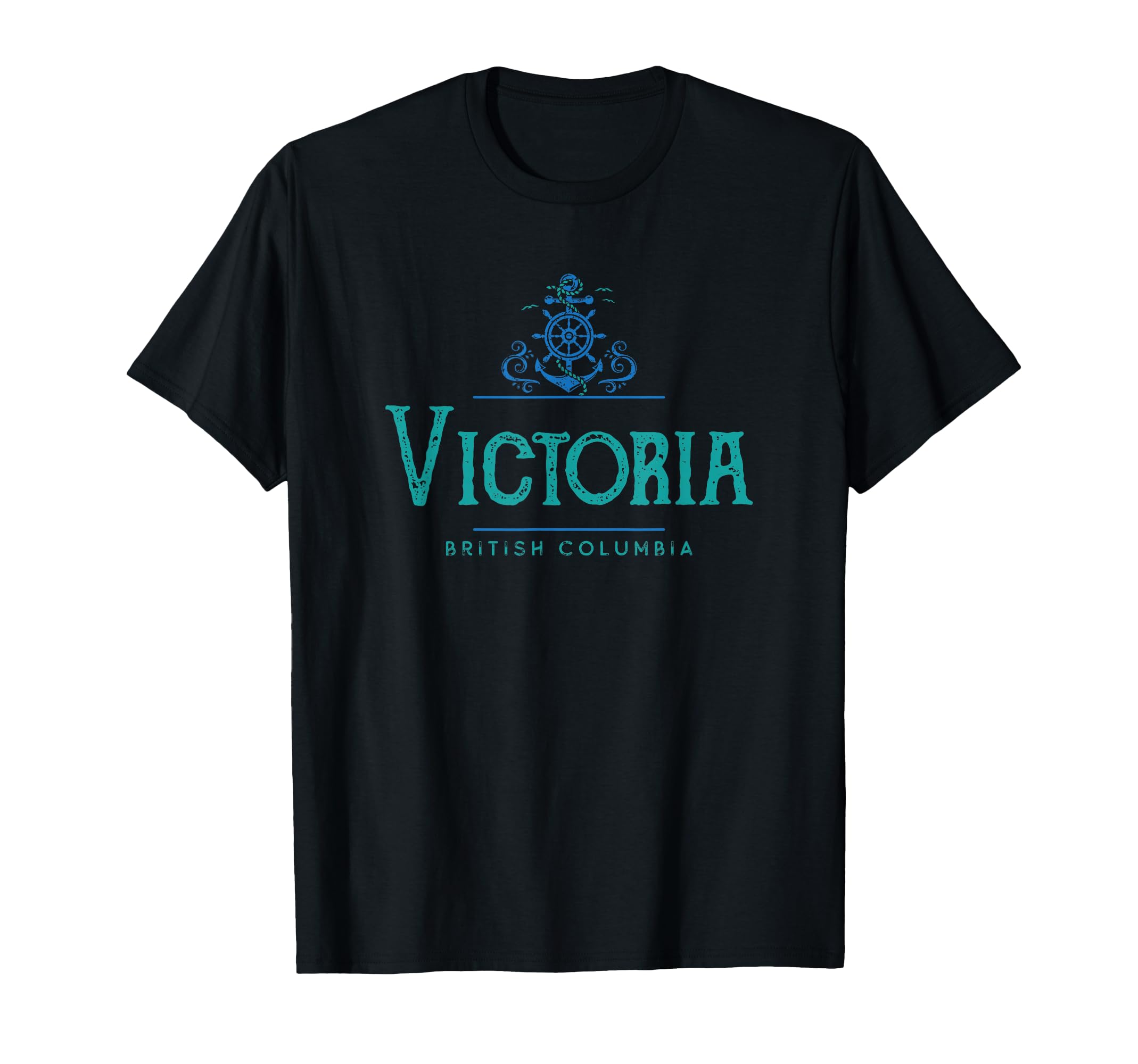 Victoria British Columbia Canada T-Shirt - Casual Everyday Wear Men Women - T-Shirt, Sweatshirt, Hoodie