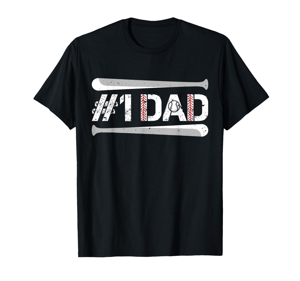 Dad First Best Baseball Coach T-Shirt - Minimalist Print for Adults - T-Shirt, Sweatshirt, Hoodie
