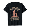 Dad Proud Father Daughters Daddy T-Shirt - Minimalist Print Men Women - T-Shirt, Sweatshirt, Hoodie