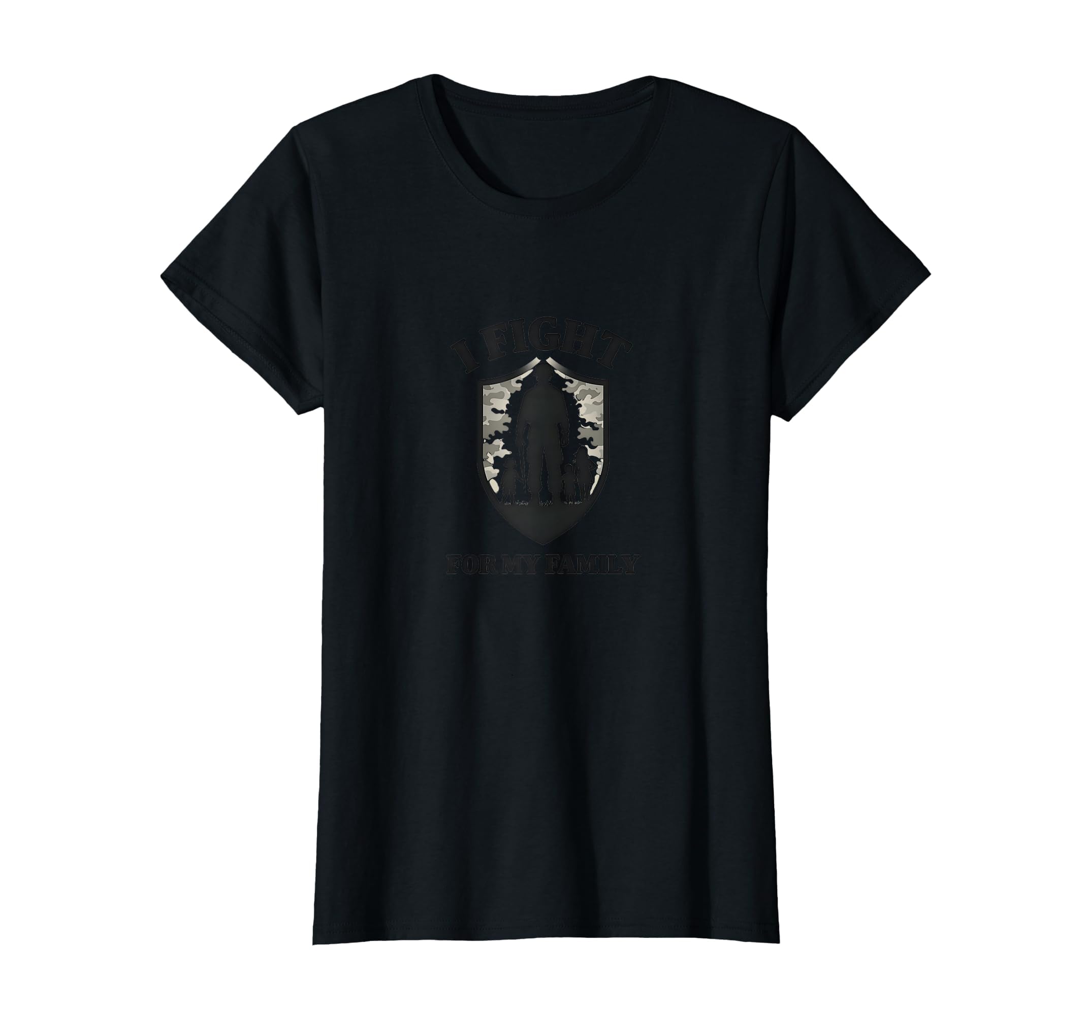 Army Dads I Fight My Family Military T-Shirt - Graphic Print for Adults - T-Shirt, Sweatshirt, Hoodie