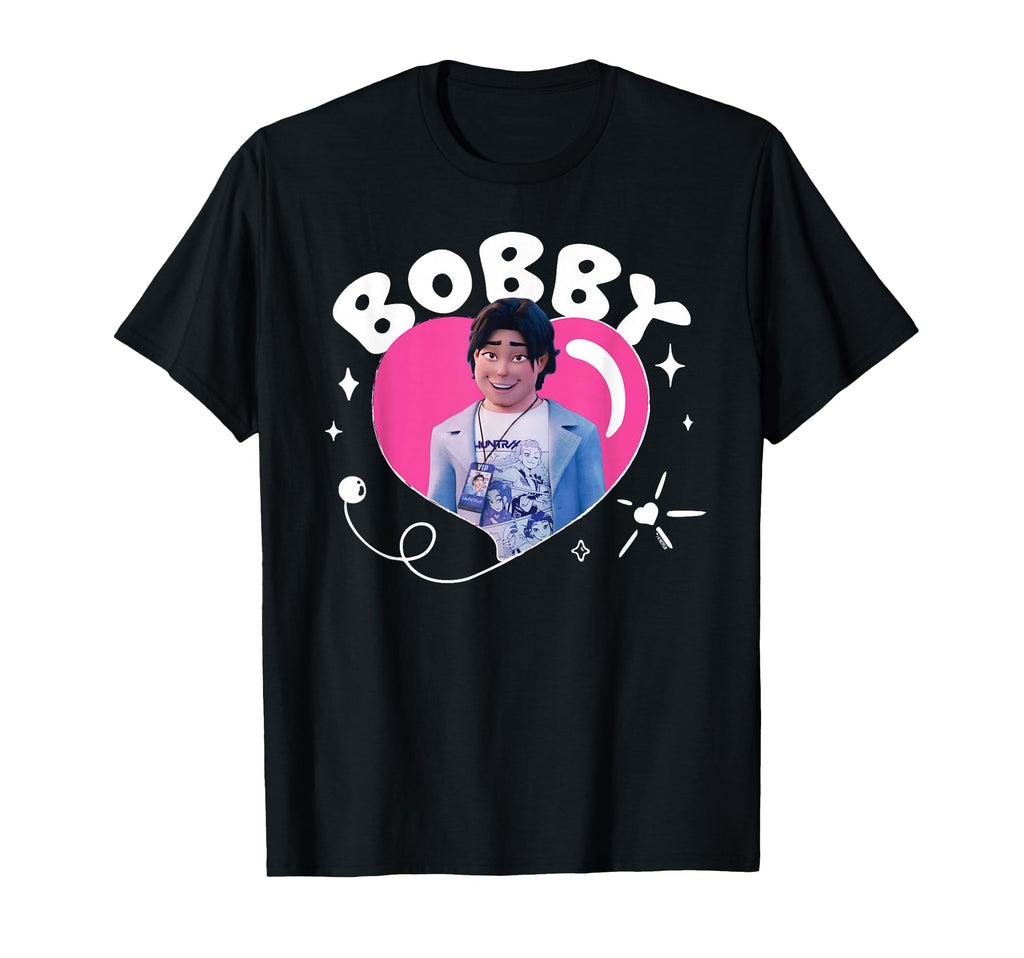 Kpop Demon Hunters Bobby Officially T-Shirt - Minimalist Print Unisex - T-Shirt, Sweatshirt, Hoodie