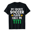 My Favorite Soccer Player Calls Me T-Shirt - Custom Art Print for Adults - T-Shirt, Sweatshirt, Hoodie