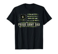 Proud Army Dad Camo American Flag T-Shirt - Trendy Graphic Men Women - T-Shirt, Sweatshirt, Hoodie