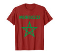 More Morocco Flag Supporter Jersey Sweatshirt - Aesthetic Graphic Unisex - T-Shirt, Sweatshirt, Hoodie
