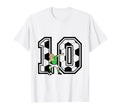 10Th Birthday Soccer Player 10 Years Old T-Shirt - Trendy Graphic Unisex - T-Shirt, Sweatshirt, Hoodie
