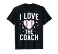 Funny Mom Baseball I Love Coach T-Shirt - Casual Everyday Wear for Adults - T-Shirt, Sweatshirt, Hoodie