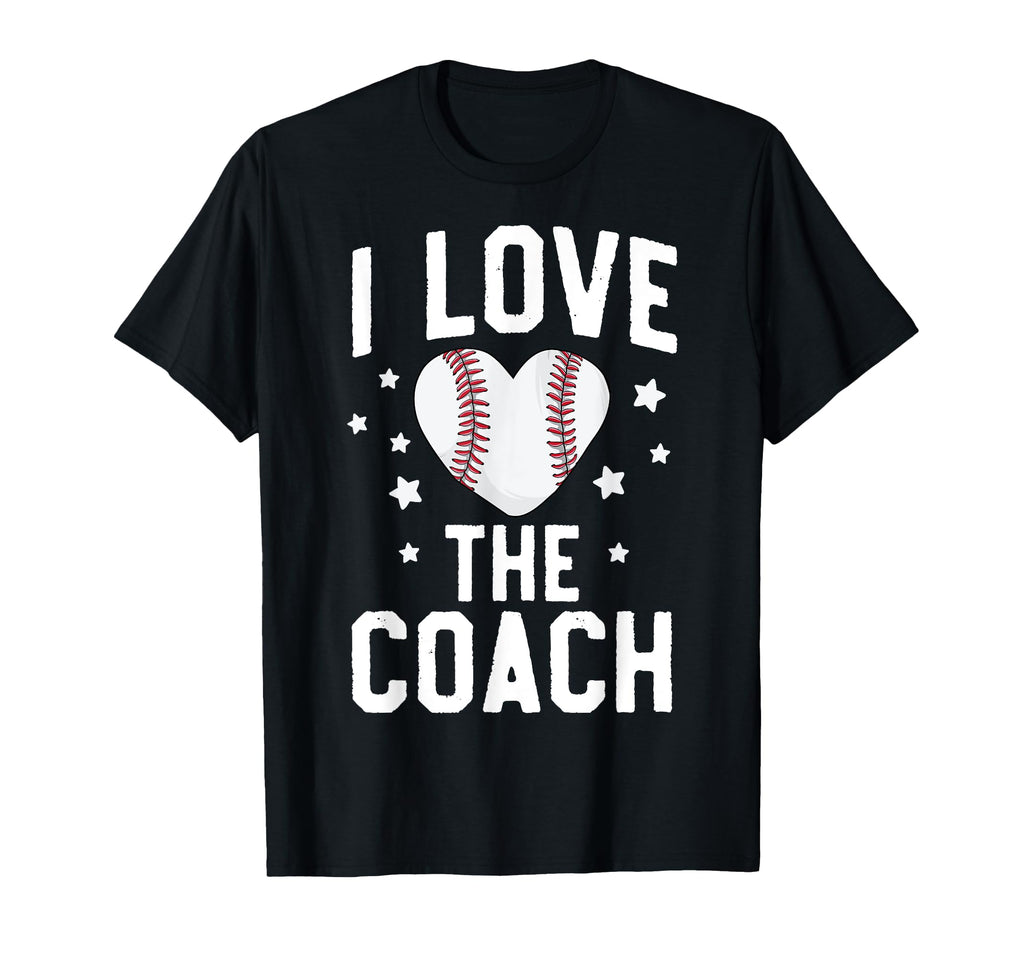 Funny Mom Baseball I Love Coach Wife T-Shirt - Trendy Graphic for Adults - T-Shirt, Sweatshirt, Hoodie