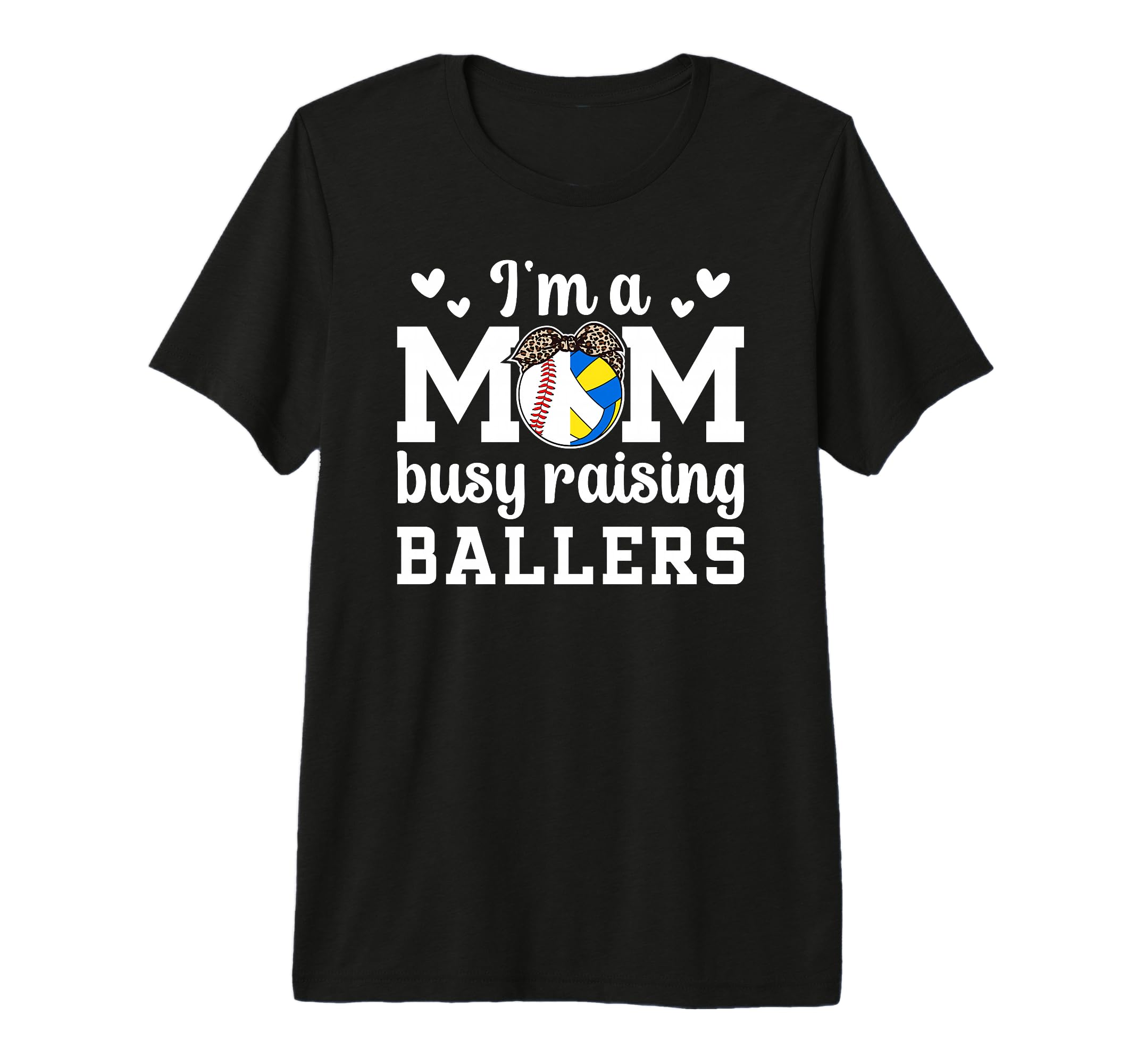 Im Mom Busy Raising Ballers Baseball T-Shirt - Aesthetic Graphic Men Women - T-Shirt, Sweatshirt, Hoodie