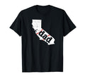 Best Dad Baseball California Softball Dad T-Shirt - Graphic Print Men Women - T-Shirt, Sweatshirt, Hoodie