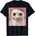Goofy Ahh Cat Meme Dank Cursed Weirdcore Funny - Adult & Kids T-Shirts, Sweatshirts & Hoodies apparel design preview 1