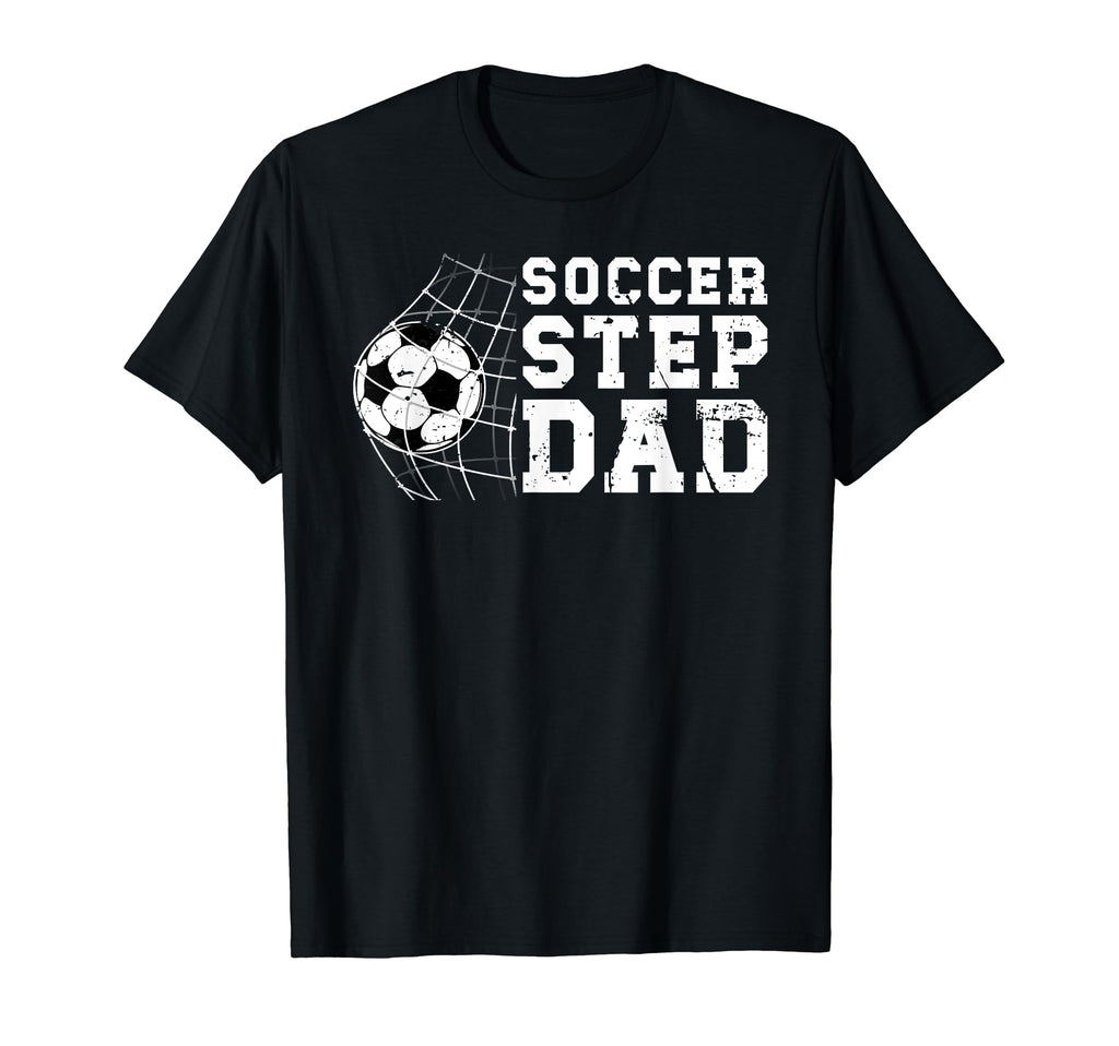 Soccer Step Dad Soccer Player T-Shirt - Trendy Graphic for Adults - T-Shirt, Sweatshirt, Hoodie