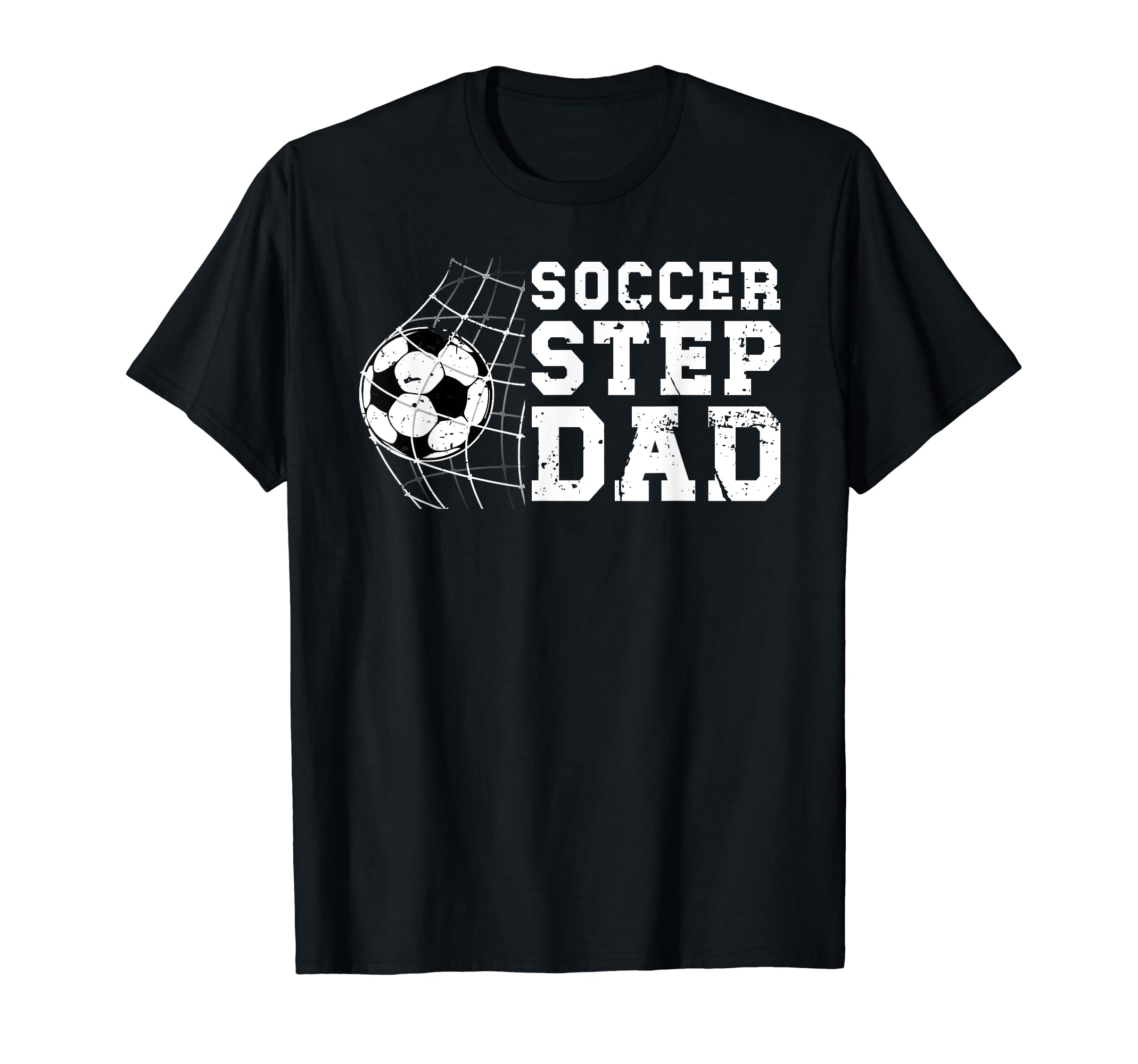 Soccer Step Dad Soccer Player T-Shirt - Trendy Graphic for Adults - T-Shirt, Sweatshirt, Hoodie