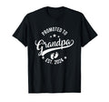 Promoted To Grandpa Est 2024 Fathers Day T-Shirt - Graphic Print Men Women - T-Shirt, Sweatshirt, Hoodie