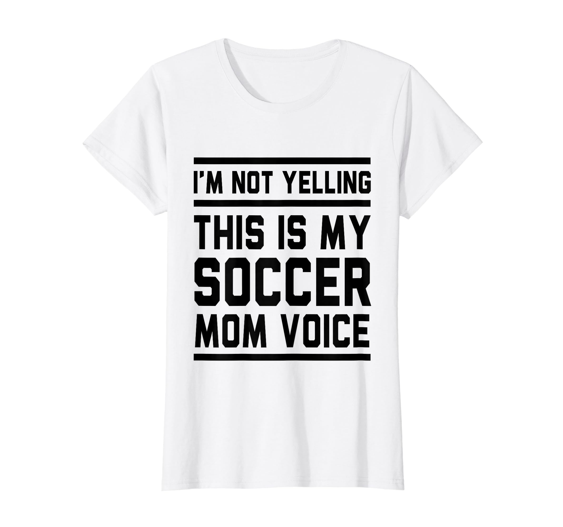 This Is My Soccer Mom Voice T-Shirt - Casual Everyday Wear Men Women - T-Shirt, Sweatshirt, Hoodie