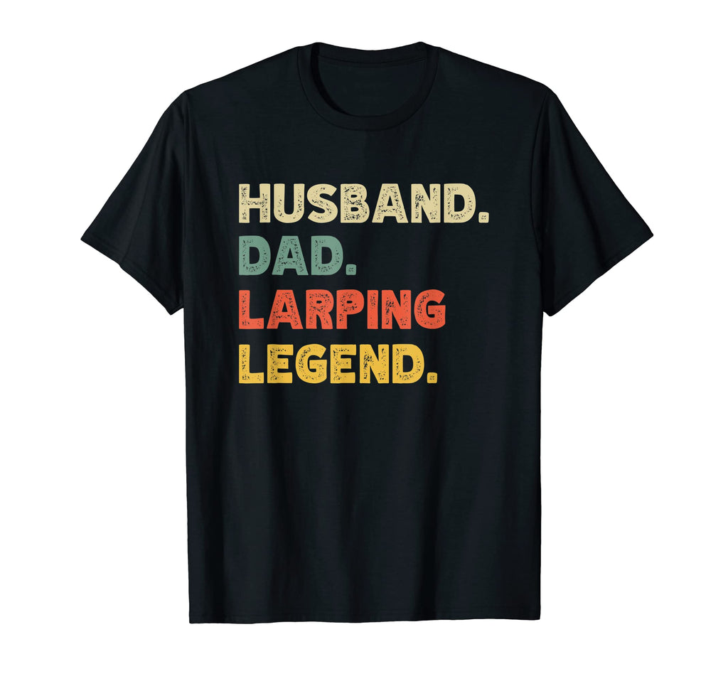 Mens Mens Funny Husband Dad Larping T-Shirt - Minimalist Print Men Women - T-Shirt, Sweatshirt, Hoodie