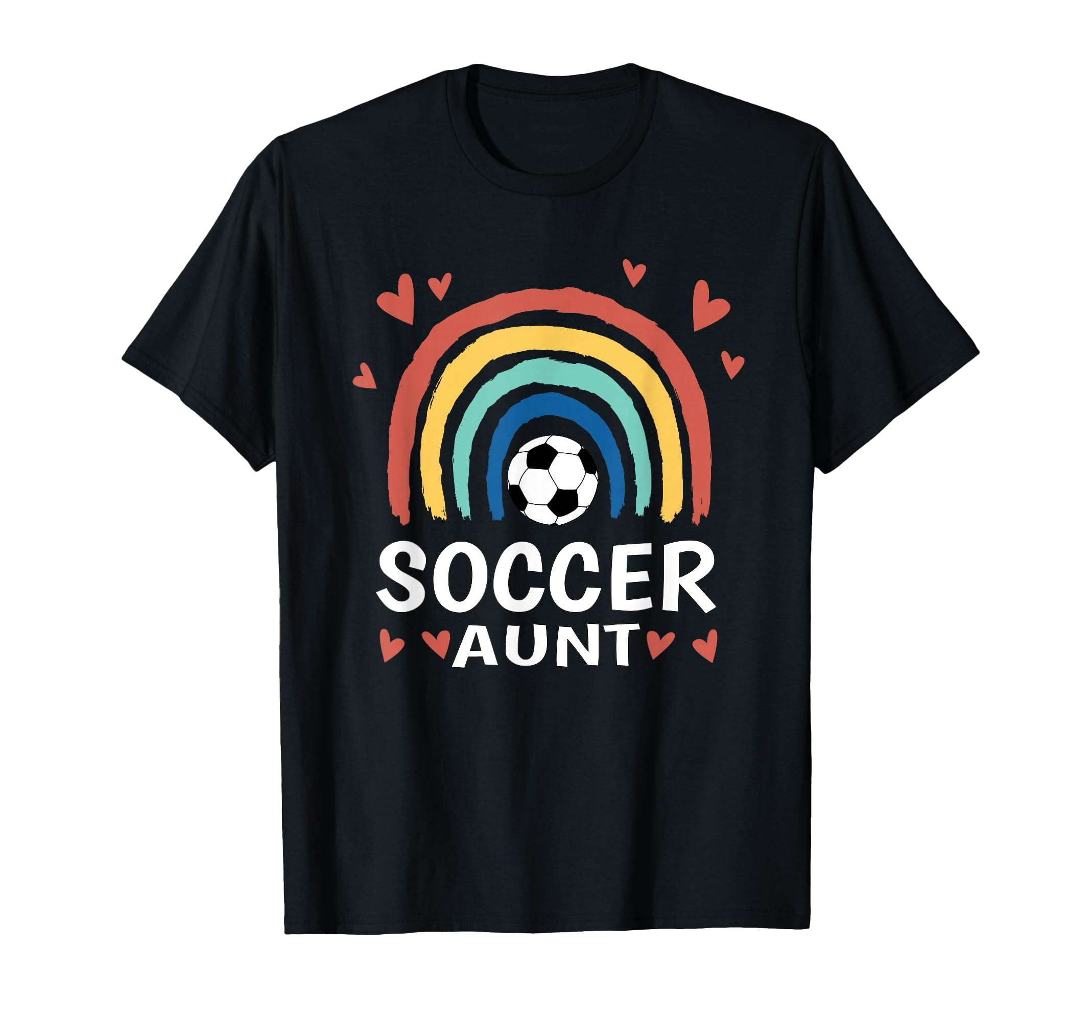 Leopard Rainbow Soccer Player Family T-Shirt - Minimalist Print Men Women - T-Shirt, Sweatshirt, Hoodie