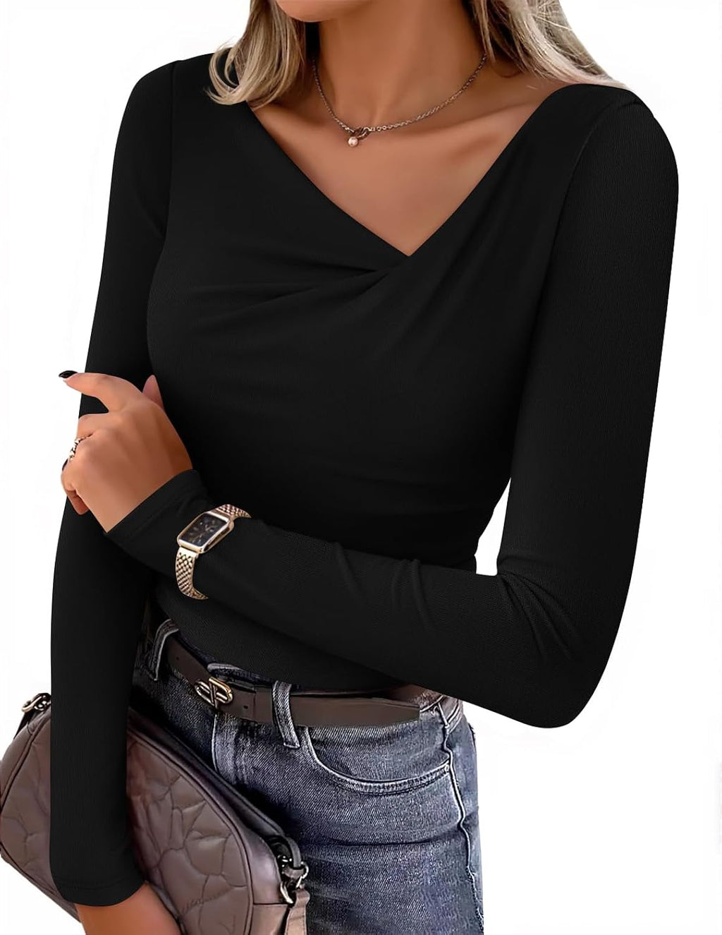 Women's Asymmetrical Neck 2026 Spring Fall Fashion - Adult & Kids T-Shirts, Sweatshirts & Hoodies apparel design preview 1