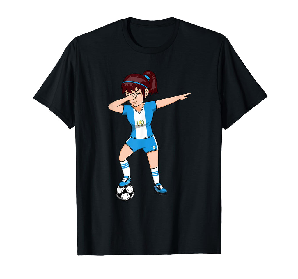 Dabbing Soccer Guatemala Jersey T-Shirt - Streetwear Style Unisex - T-Shirt, Sweatshirt, Hoodie
