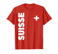 Swi Swiss Fan Flag Switzerland T-Shirt - Custom Art Print for Adults - T-Shirt, Sweatshirt, Hoodie